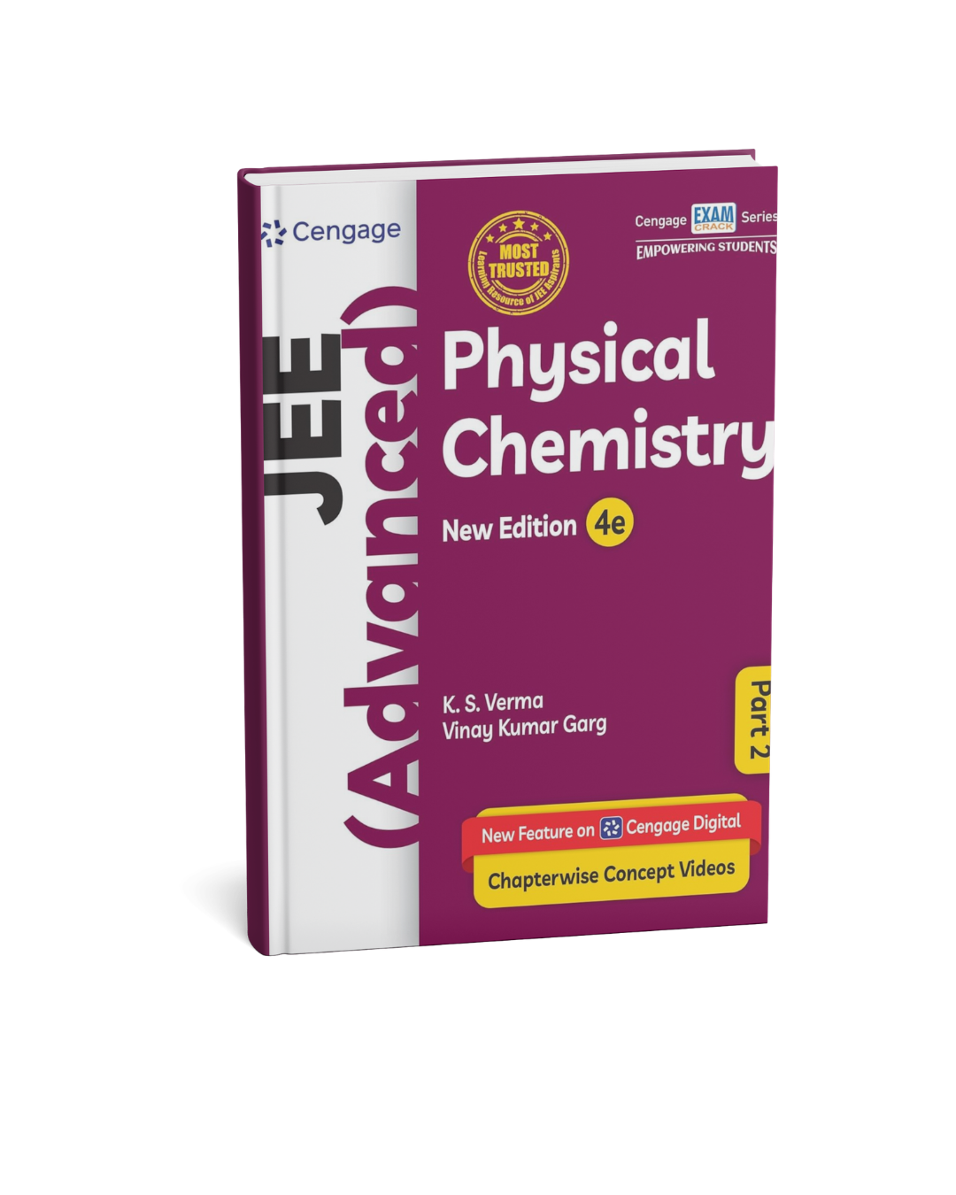 Cengage JEE Advanced Physical Chemistry Part–2 – K.S. Verma (4th Edition) [English]