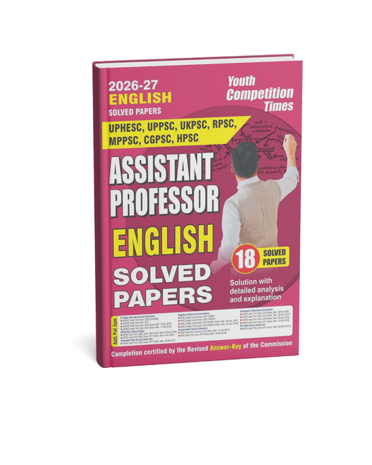 Youth Competition Times Assistant Professor English Solved Papers 2026–27 | 18 Solved Papers