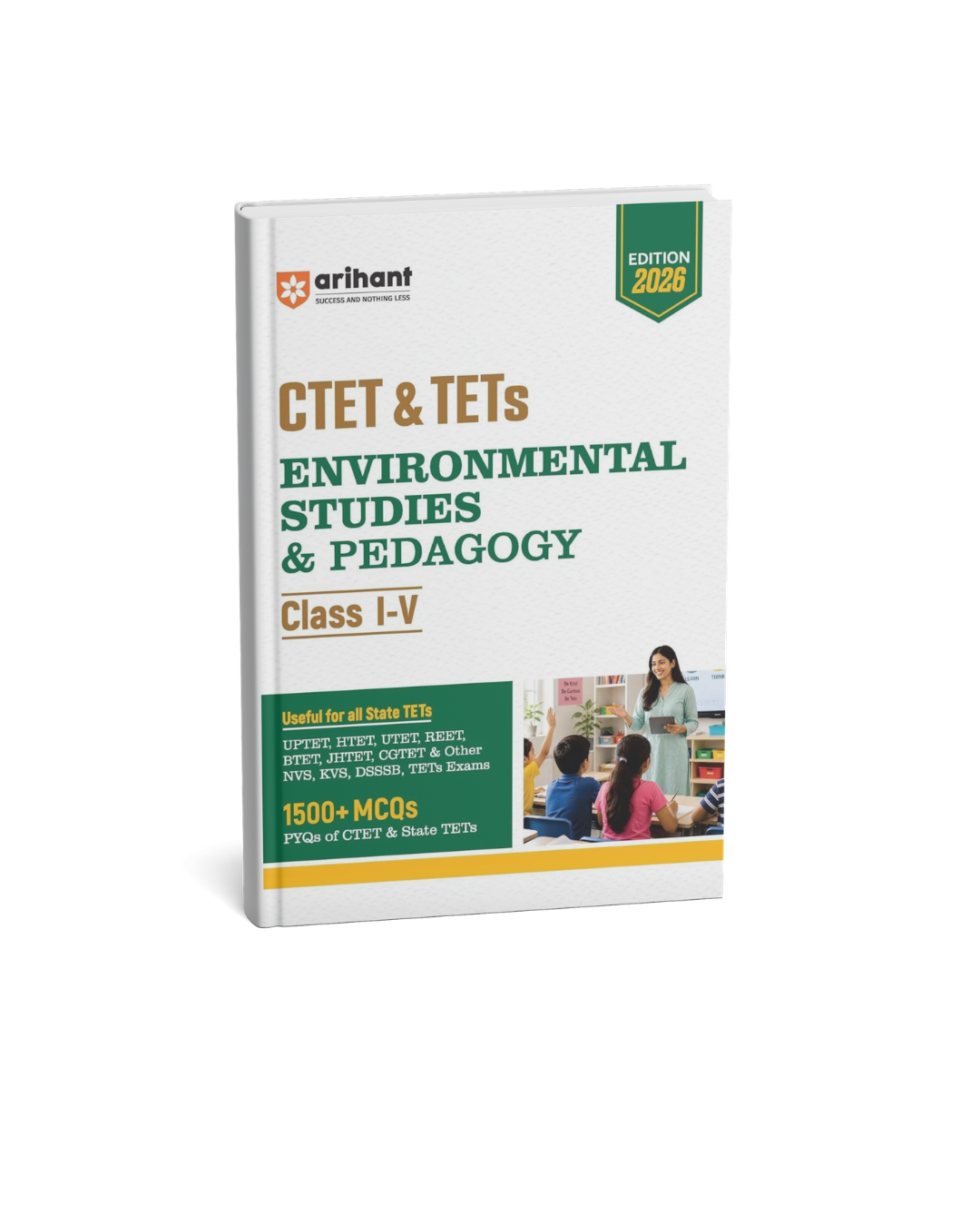 Arihant CTET & TETs Environmental Studies & Pedagogy (Class 1 to 5) Edition 2026 (English Medium)