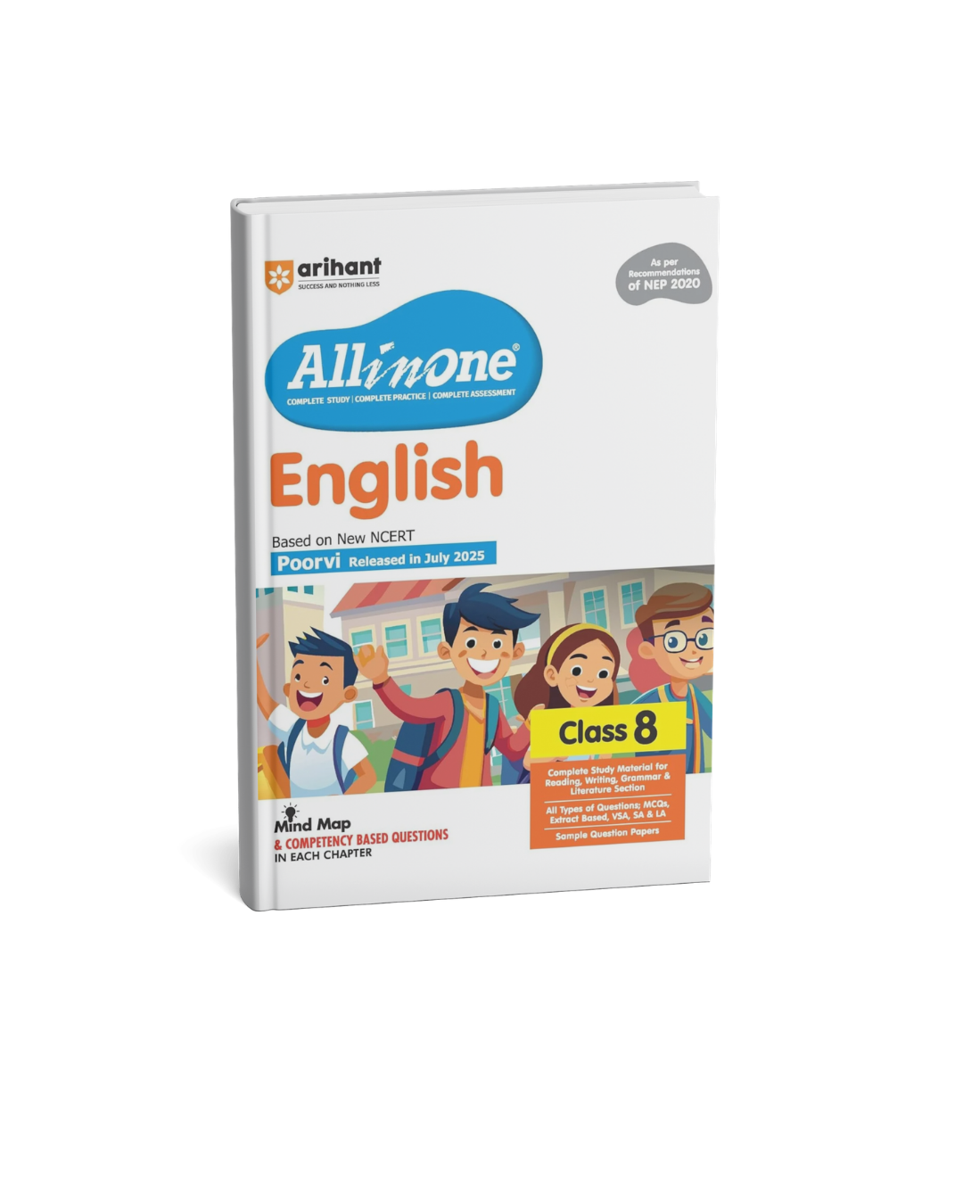 Arihant All in One English NCERT for Class 8th (English Medium)