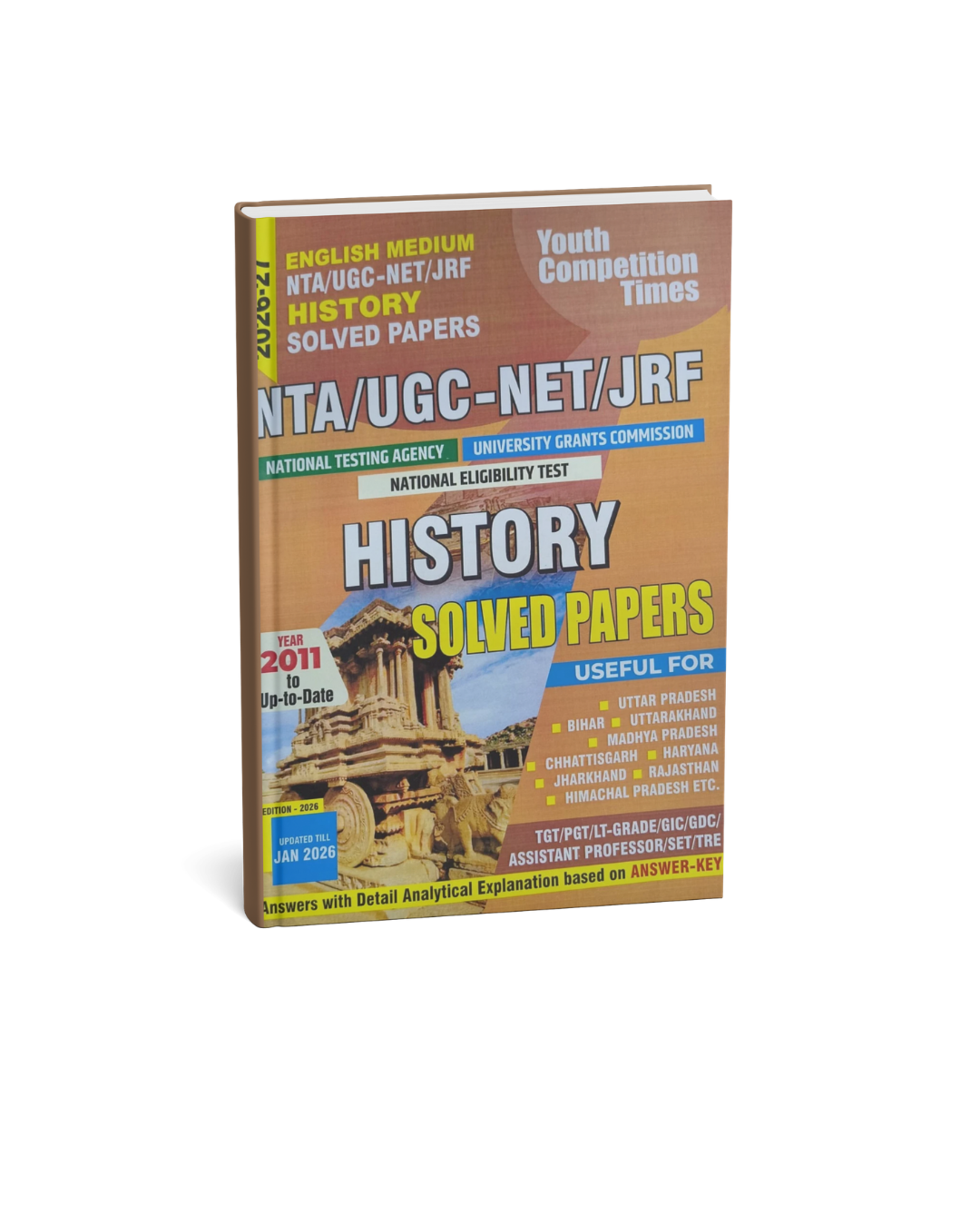 Youth NTA UGC NET/JRF History Solved Papers 2026–27 (English Medium)