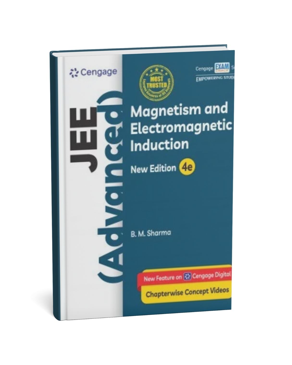Cengage JEE Advanced Magnetism & Electromagnetic Induction – B.M. Sharma (4rd Edition) [English]
