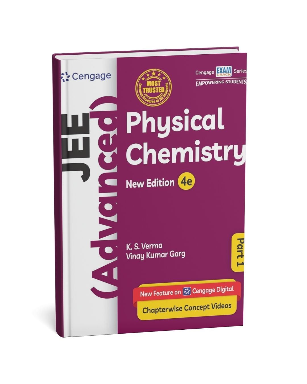 Cengage JEE Advanced Physical Chemistry Part 1 K.S. Verma (4rd Edition) [English]