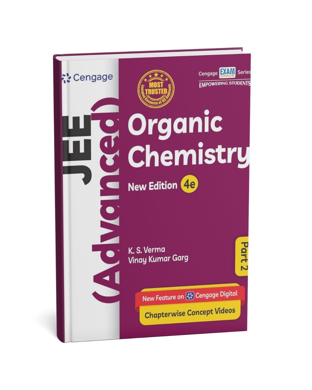 Cengage JEE Advanced Organic Chemistry Part–2 – K.S. Verma (4rd Edition) [English]