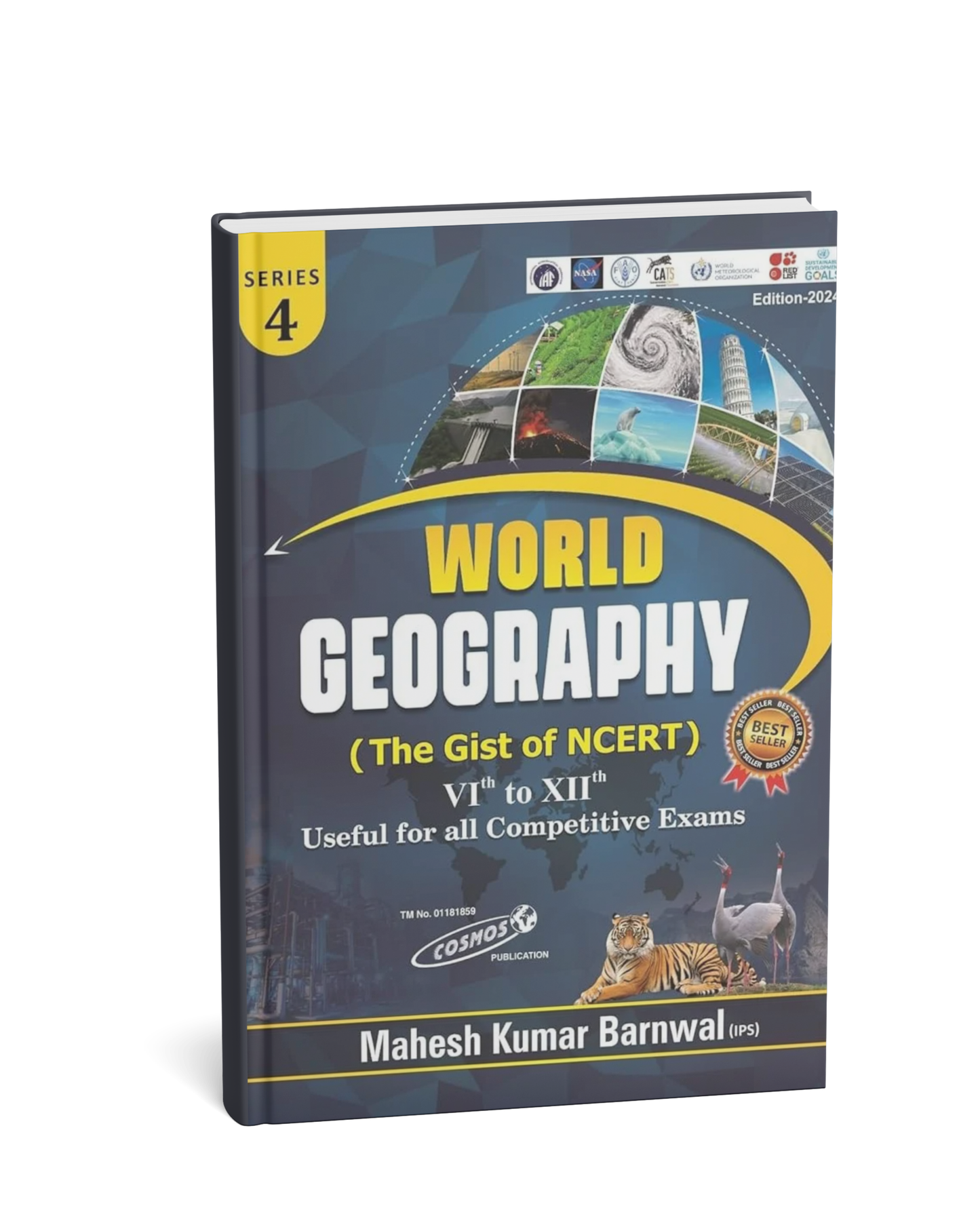 Cosmos – World Geography: The Gist of NCERT (Class 6 to 12) 2025 [English]
