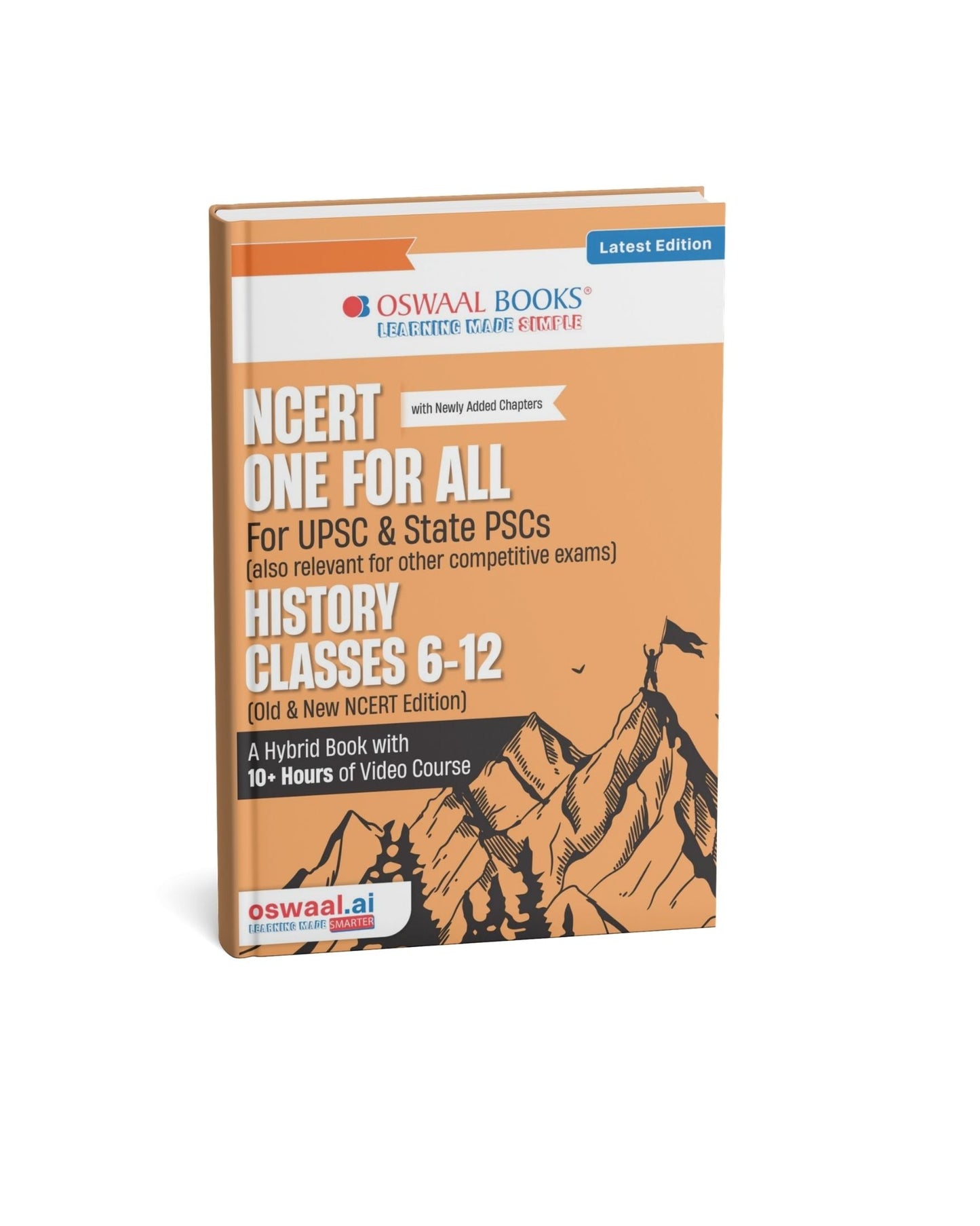 Oswaal NCERT One For All History Classes 6-12 (English Medium)