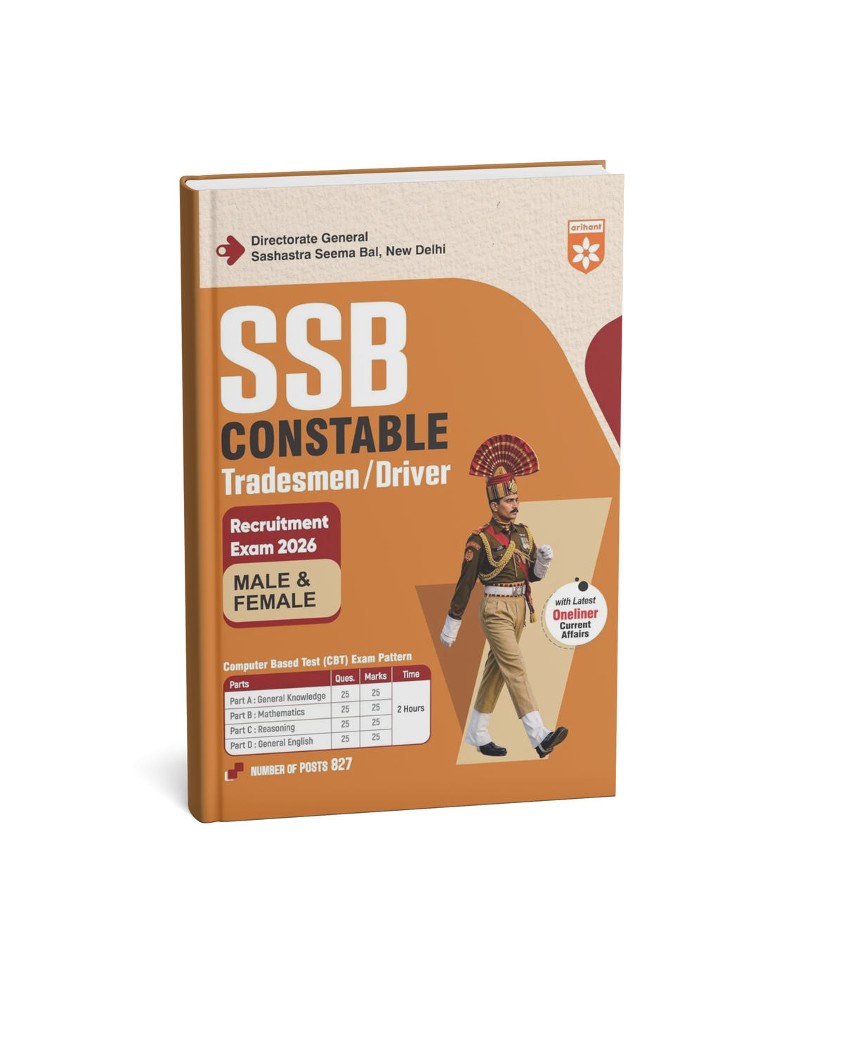 Arihant SSB Constable Tradesmen/Driver Recruitment Exam 2026 (English Medium)