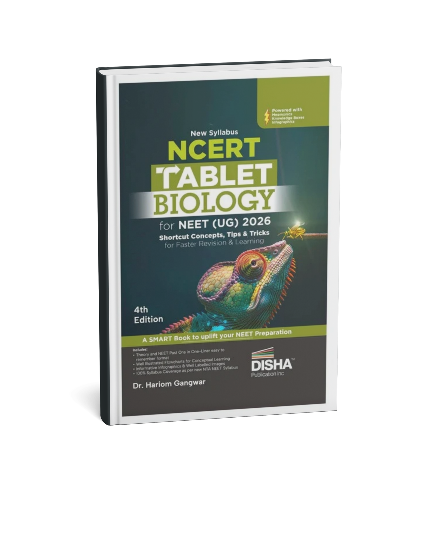 Disha NCERT Tablet Biology for NEET (UG) 2026 – 4rd Edition [English]