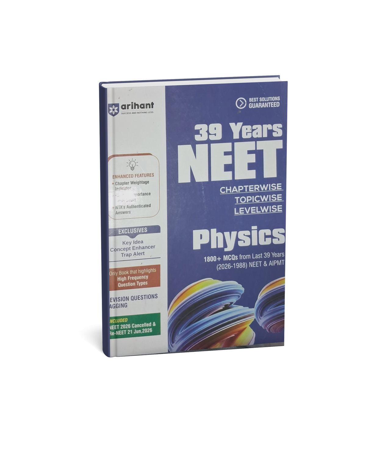 Arihant 39 Years NEET Physics Chapterwise Topicwise Levelwise (English Medium)