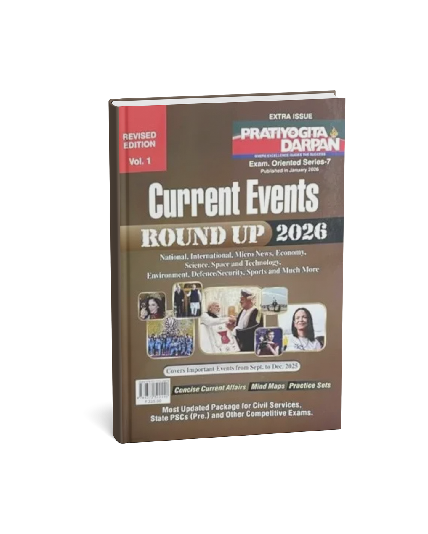 Pratiyogita Darpan Current Events 2025 Vol 1 [English Medium]
