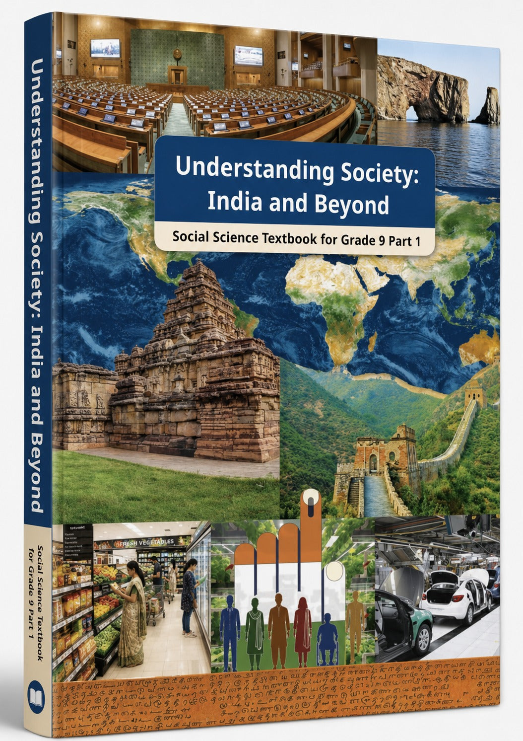 NCERT Social Science Class 9th Part-1 – Understanding Society: India and Beyond | Latest 2027 Edition (English Medium)