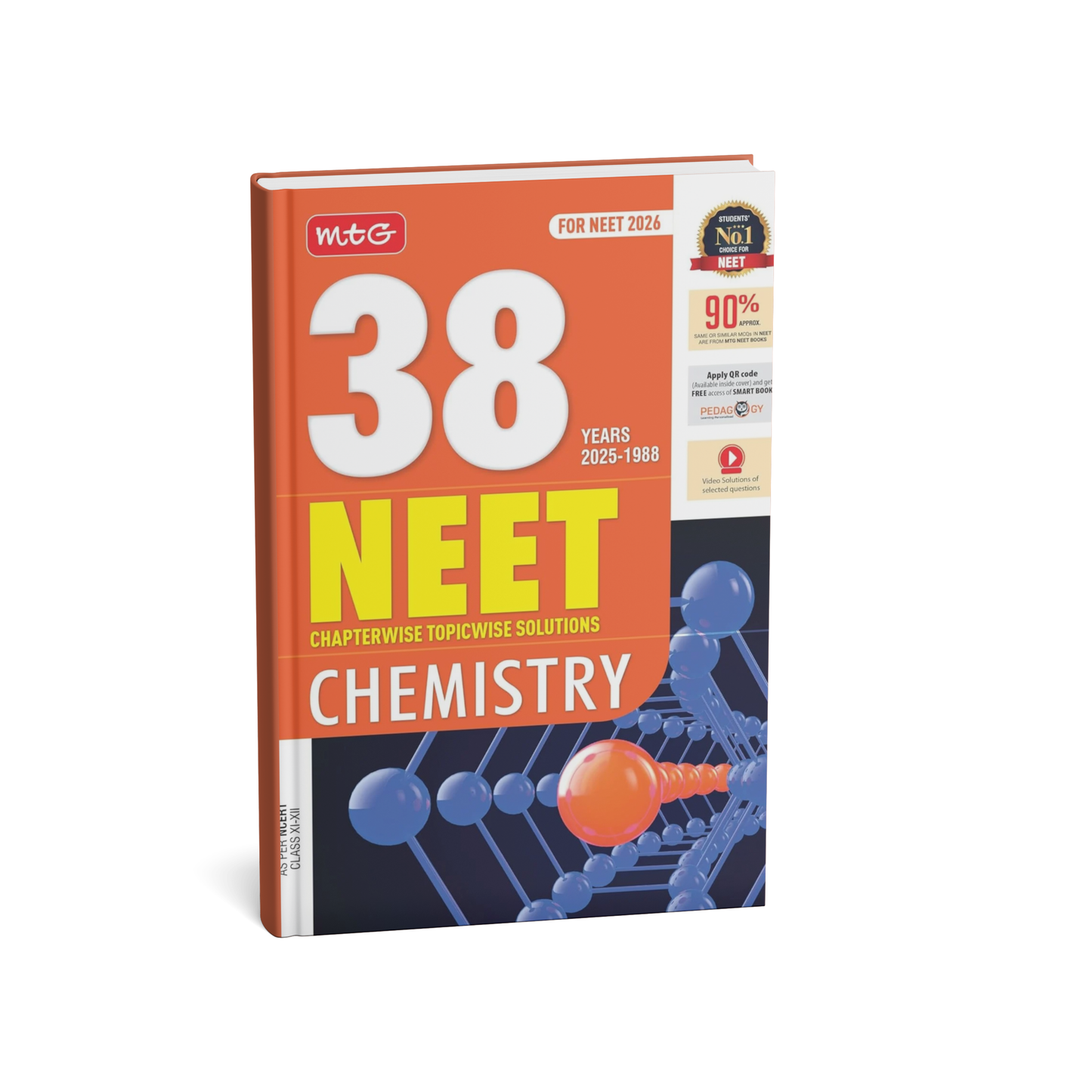 MTG 38 Years  NEET Topicwise Solution  Chemistry [English Medium]