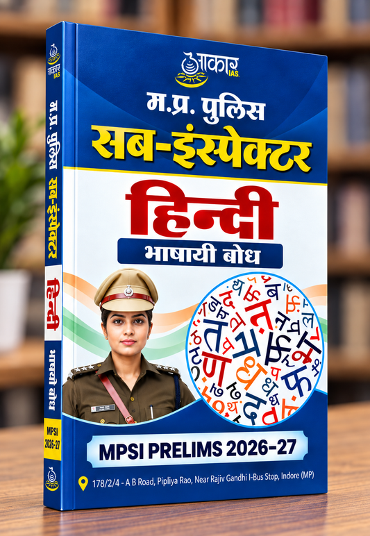 Aakar IAS MPSI Hindi Bhasha Bodh 2026-27