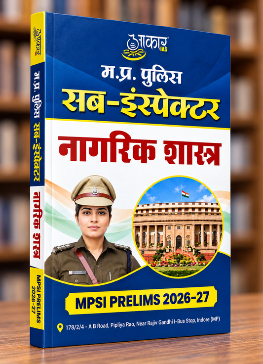 Aakar IAS MPSI Nagrik Shastra 2026-27 | Hindi