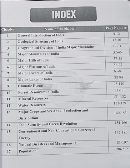 Champion Square MPPSC Prelims Unit 3 Indian Geography By Kajal Nema, Shiv Patidar, Sourabh Patel (English Medium)