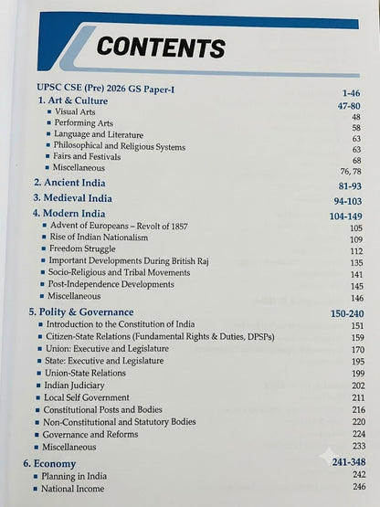 Drishti UPSC Civil Services Examination Prelims GS Paper- 1 (English Medium)