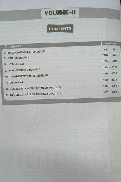 IES Master SSC JE 2026 Civil Engineering Volume I & II (English Medium)