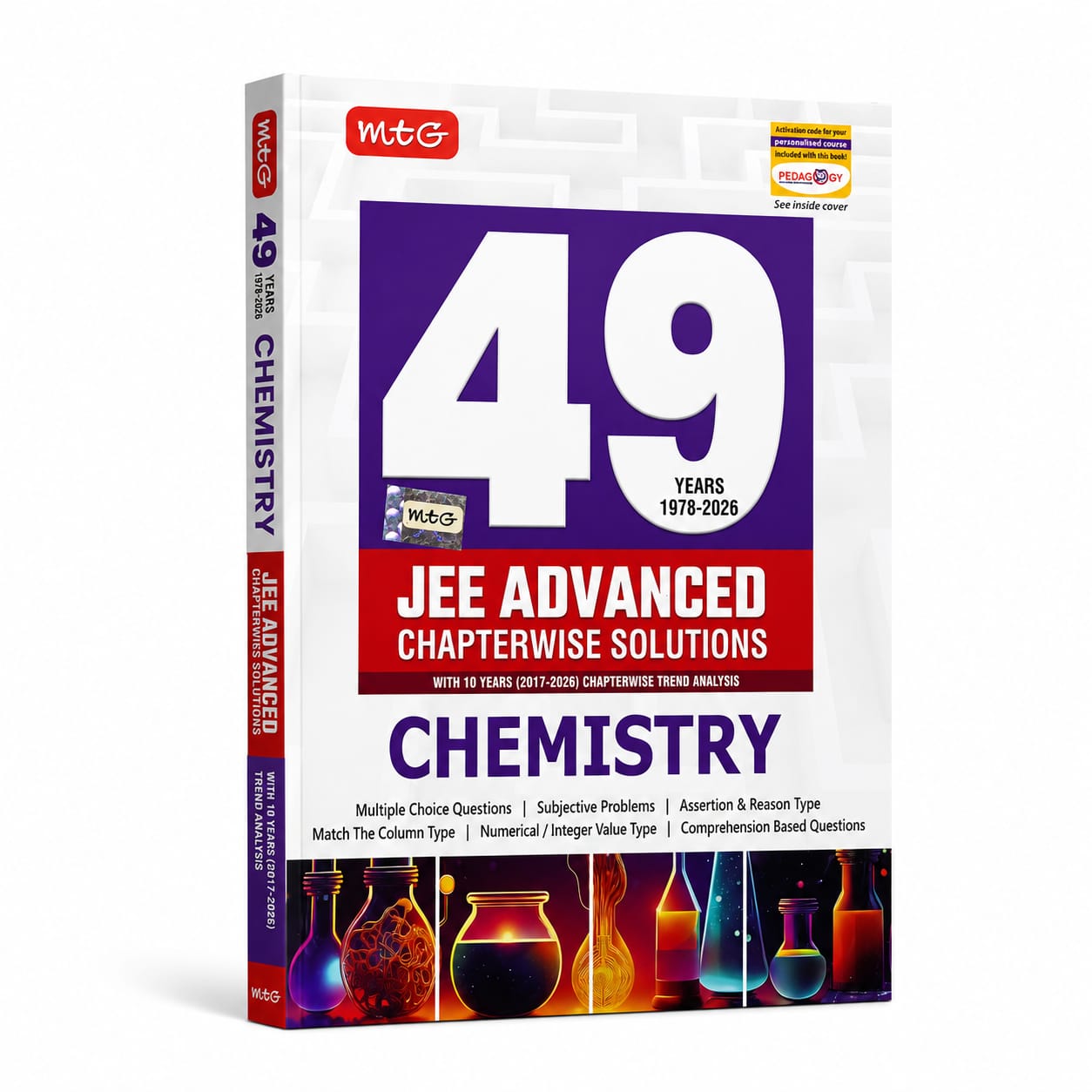MTG 49 Years 1978-2025 JEE Advanced Chapter-wise Solutions Chemistry (English Medium)