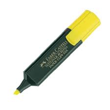 Faber-Castell Classic Bold Text liner yellow (Highlighter)