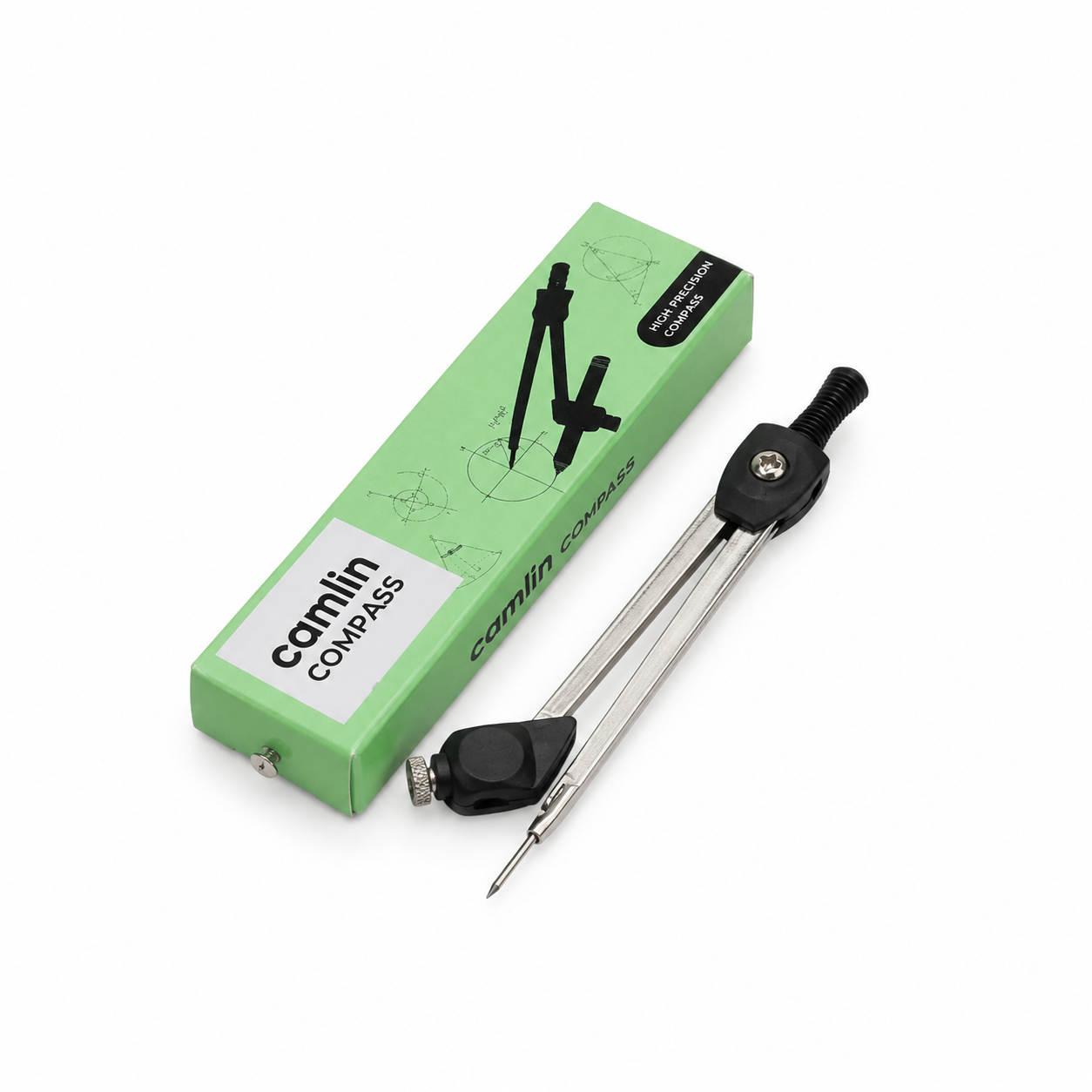 Camlin High-Precision Compass | Smooth & Accurate Geometry Drawing Tool