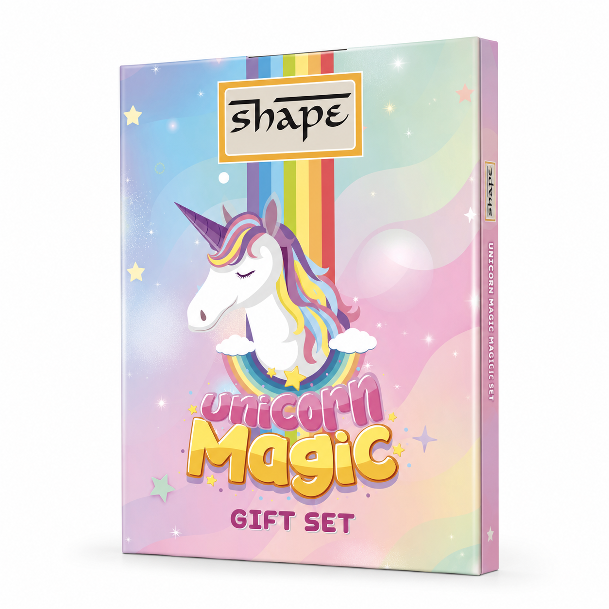 Shape Unicorn Magic Gift Set – Creative Art & Stationery Kit for Kids