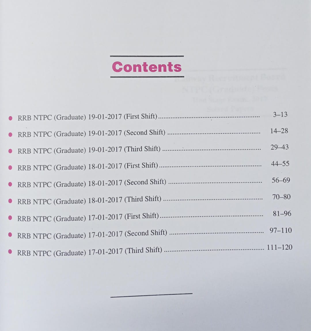 UPKAR'S Railway Recruitment Board NTPC Graduate Computer Based Test (CBT) – 9 Solved Papers 2017 (2nd Stage) (English Medium)