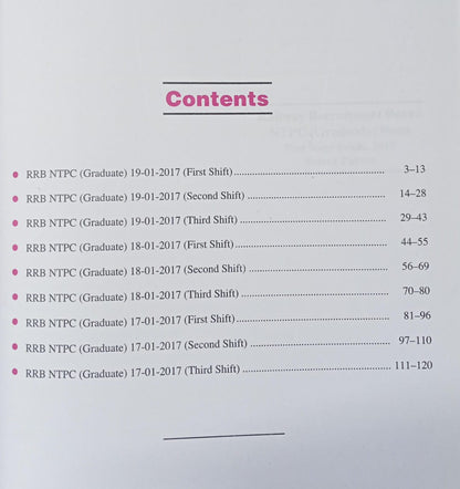 UPKAR'S Railway Recruitment Board NTPC Graduate Computer Based Test (CBT) – 9 Solved Papers 2017 (2nd Stage) (English Medium)