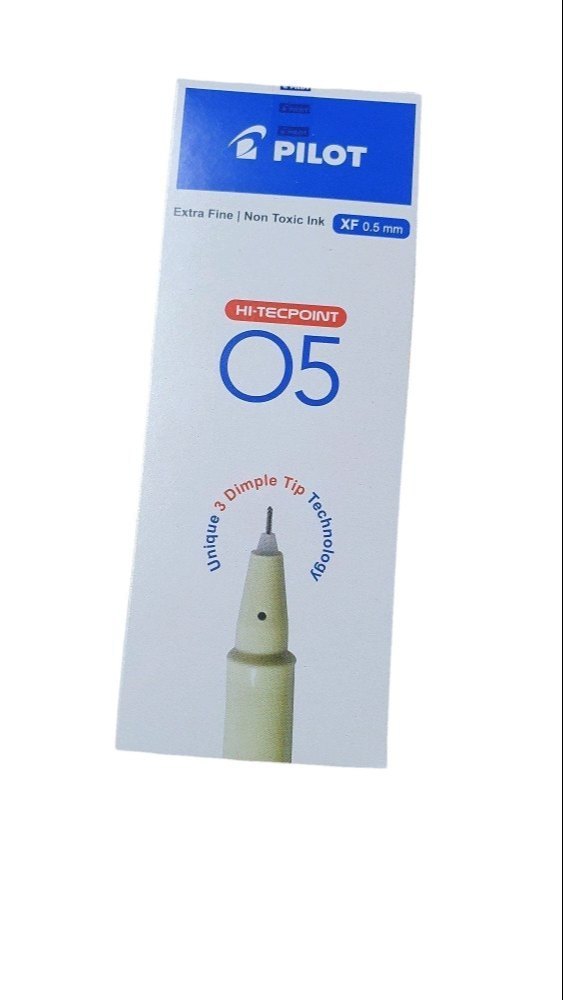 Pilot Hi-Tecpoint 05 Pen Blue – Pack of 12